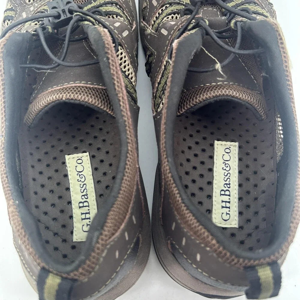 G.H. Bass & Co Shoes Mens Size 10 Brown Bass Surfside Hiking Trail Sneakers